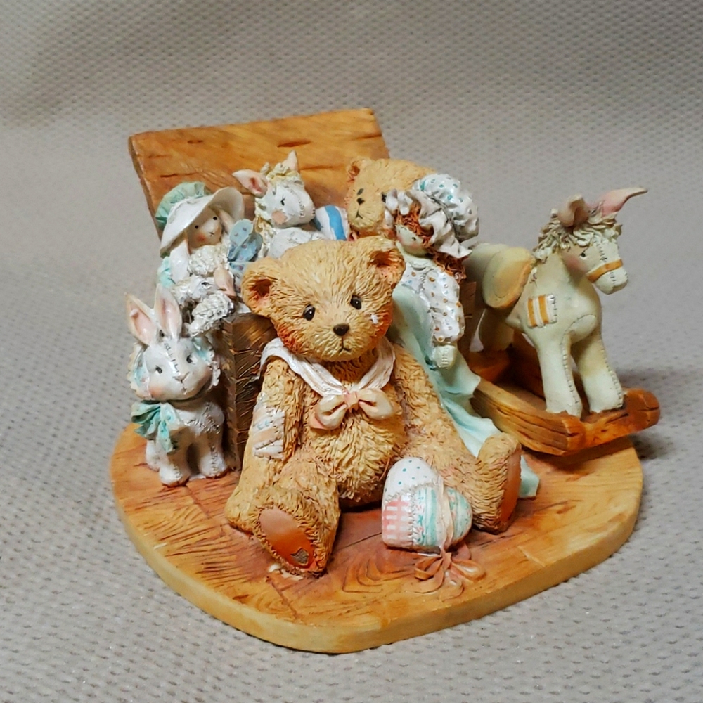 Cherished Teddies, Christopher Figurine